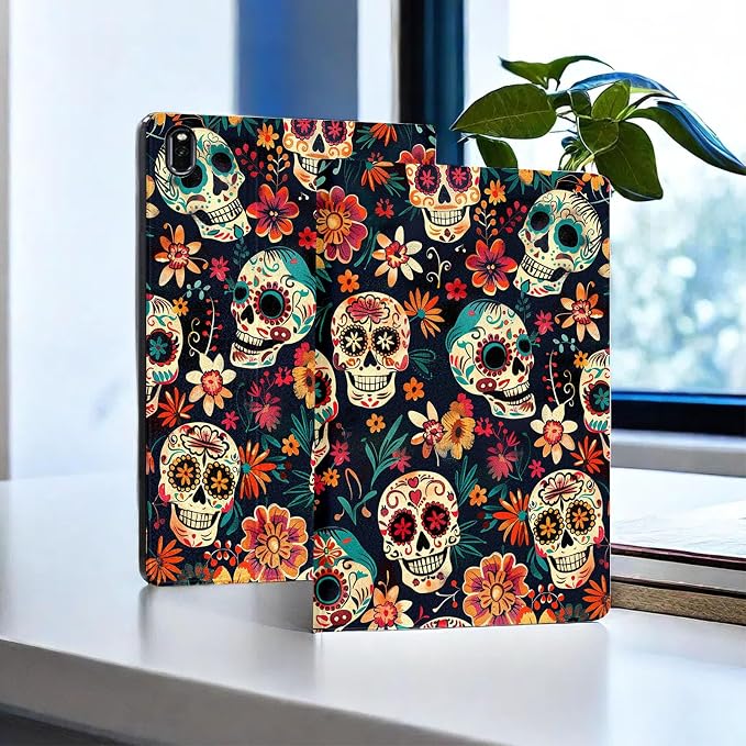for Samsung Galaxy Tab A 10.1 2019 Model T510/T515/T517 Tablet Case,Auto Wake/Sleep,Adjustable Stand Protective Cover - Watercolor Mushroom Frog