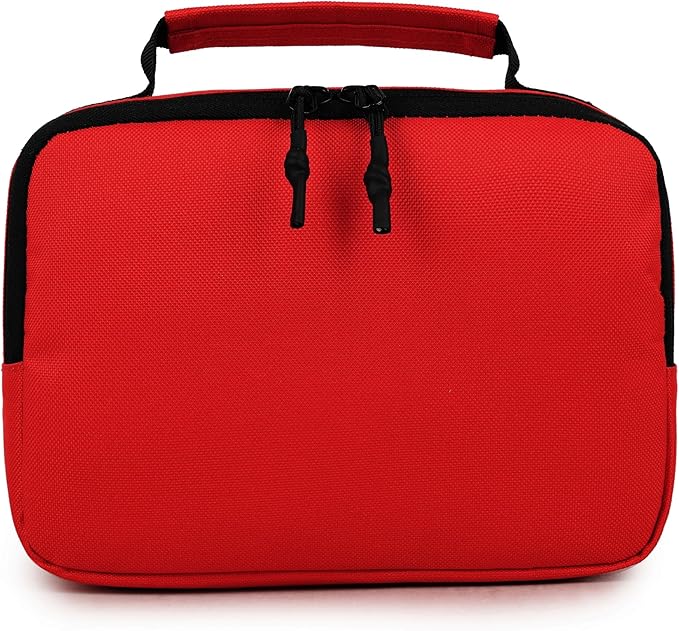 2Pack Handy Mini First Aid Kit Empty, First Aid Bag For Your Next Adventure, Emergency Kit For Home, Office, Vehicle, First Aid Supplies Organizer Bag For Travel Outing (Basic Edition)