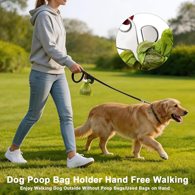 1PC Dog Poop Bag Holder, Waste Bag Holder, Dog Poop Bag Carrier, Hand Free Holder