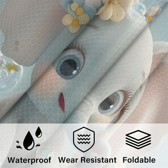 Cute 6 Set Compression Packing Cubes Elephant Expandable Packing Organizer for Travel Accessories Luggage Suitcase Bag