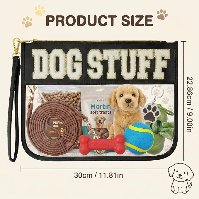 Dog Mom Gifts for Women Travel Bag Stuff Carrier Gifts Bag for Dog Lovers Food Storage Pouch Organizer Bag