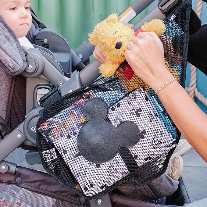 J.L. Childress Disney Baby Side Sling Stroller Organizer & Caddy, Mickey