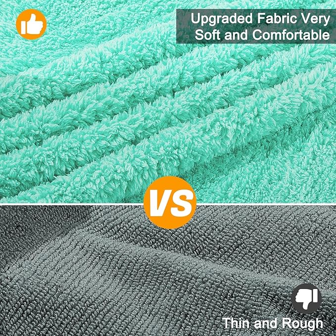 Dog Bathrobe Super Absorbent Dog Towels Large Quick Drying Robes for After Bath Soft Adjustable Warm Keeping Dogs Towel(S-XXL)