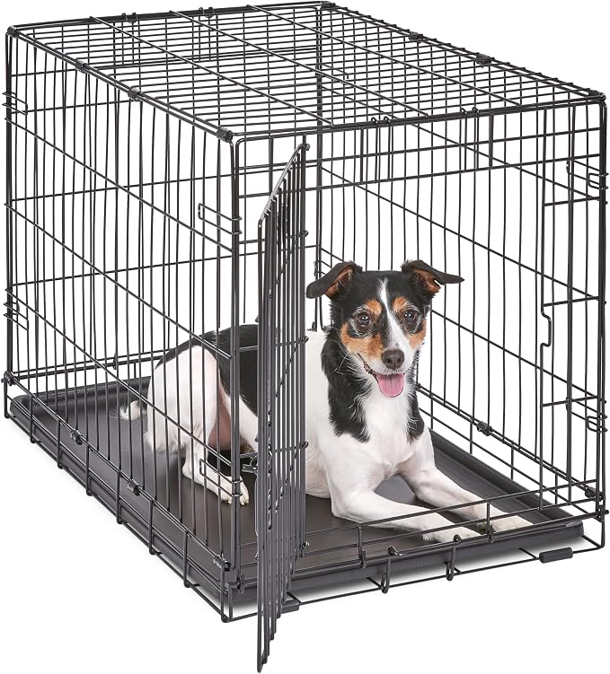 Midwest 30-Inch Single Door iCrate, for Medium Breeds, 21-40 lbs