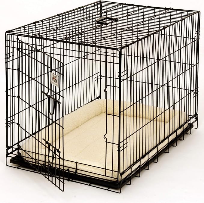 Pet Lodge® Fleece Pet Bed | Crate Pad | Machine Washable Dog Bed | Easily Storable