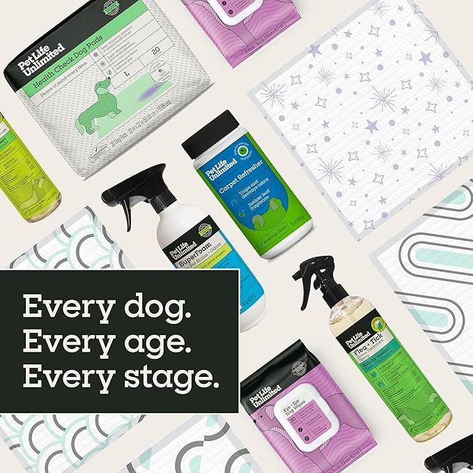 Pet Life Unlimited Dog Eye & Ear Wipes, 30 Count, Hypoallergenic, Fragrance-Free, Plant-Based Cleaning & Grooming Wipes with Aloe & Chamomile, Gently Remove Dirt & Wax, Soothes Skin (Pack of 4)