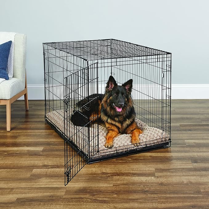 New World by Midwest 48-Inch Single Door Crate, XL Breeds, 90-110 lbs