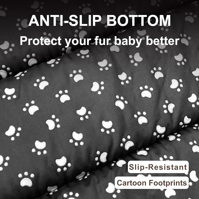 Dog Bed Mat, Reversible Dog Crate Pad with Washable Kennel Mat and Soft Foam, Flat Pet Bed for Dogs & Cats, for Crates Carriers & Travel (Dark Brown, 23" L*14" W*1.5" Th)