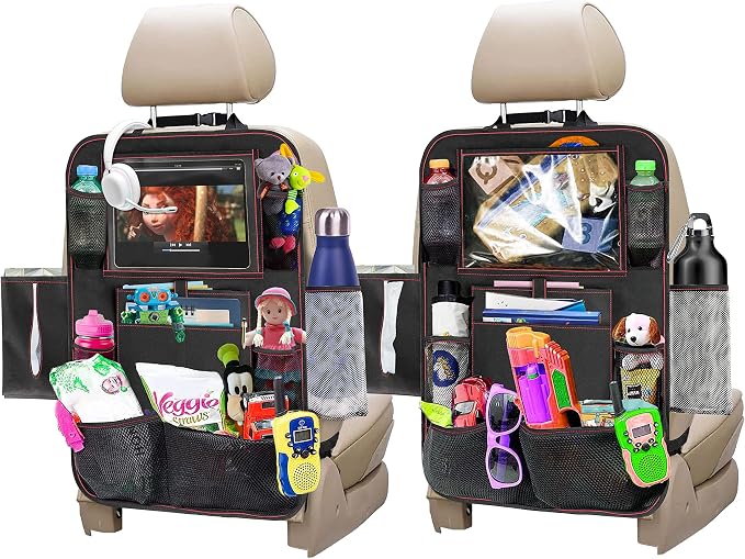 EcoNour Car Kick Mats Back Seat Protector
