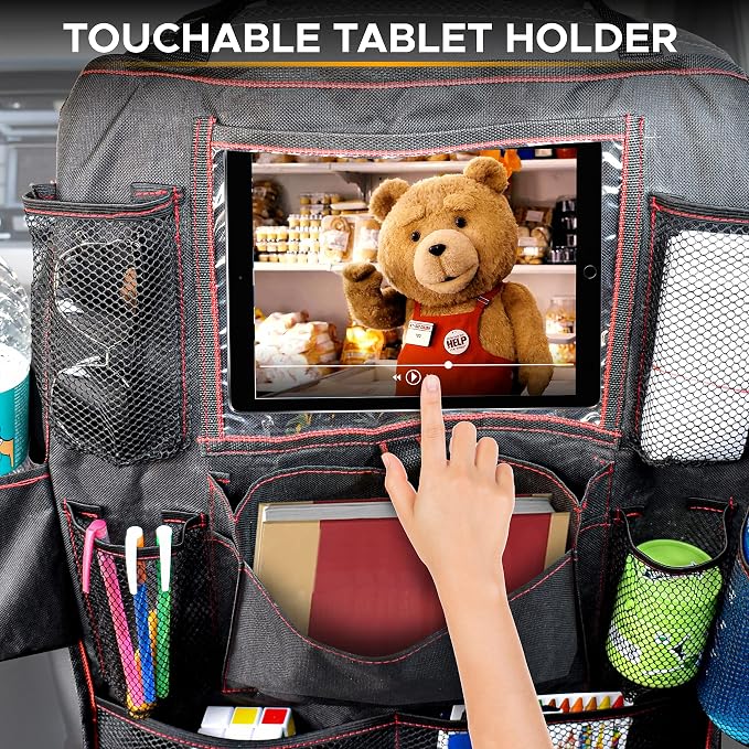 EcoNour Car Kick Mats Back Seat Protector