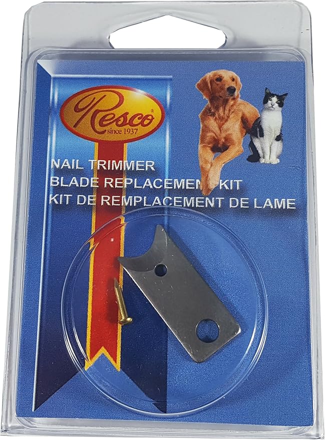 Resco Pet Nail Grooming Kit – USA-Made Professional Guillotine Trimmer Kit, Since 1937 – Yellow, Large Dogs