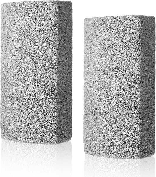 InnoHHustle 2 Pcs Pet Hair Block, Pet Hair Remover Grey Pumice Stone for Dog Cat Fur Removal Cleaning Dog Cat Fur Remover Stone Pets Rocks for Sofa Car Interior Bedding Carpet Couch Furniture