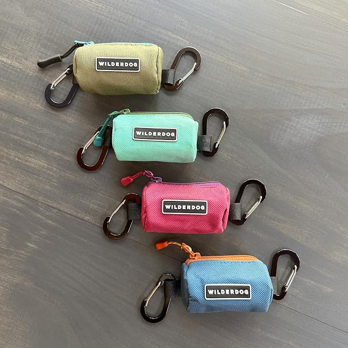 Wilderdog Dog Poop Bag Holder - Seafoam