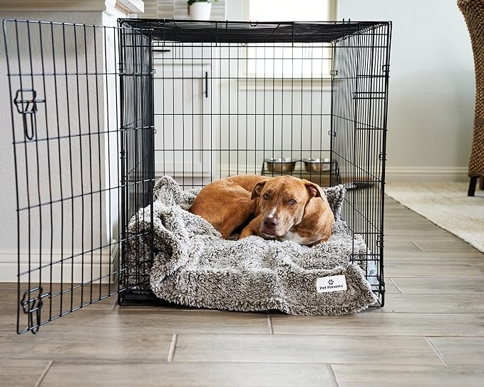 Pet Parents Premium Pet Blanket - Water Resistant, Perfect for Crates, Calming, Large, Medium, Small Dogs & Puppies - Color: Chocolate, Size: 24x32