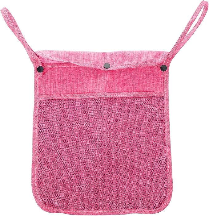 Kichvoe Linen Stroller Organizer Bag and Easy Installation with Large Storage Capacity Multifunctional Hanging Diaper Bag for Outings and Travel , Compatible with Pet and Strollers