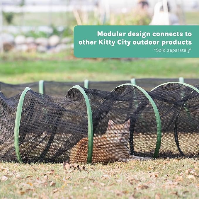 Kitty City Large Outdoor 20-Foot Play Tunnel Only