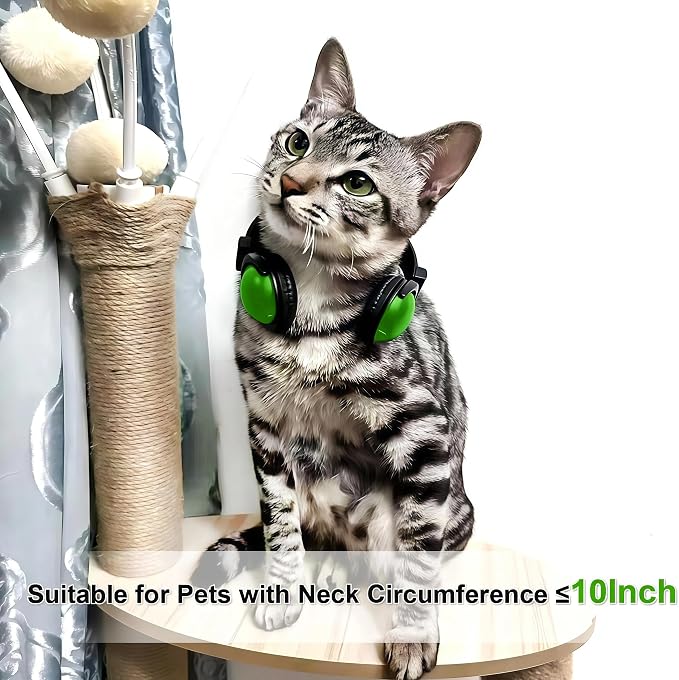 Olyre Pet Headphones for Small Dogs Cats, Adjustable Decorative Neckwear