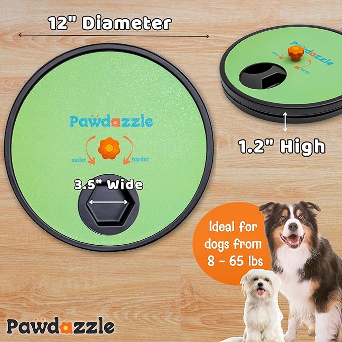 Dog Nail Scratch Board with Treat Box - Interactive Dog Scratch Pad for Nails with Built-in Reward System | Non-Slip Base & Extra Sand Paper Sheet Included, Stress-Free File Board for Pets