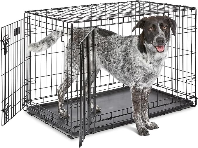 Midwest 36-Inch Double Door iCrate, for Medium-Large Breeds, 41-70 lbs