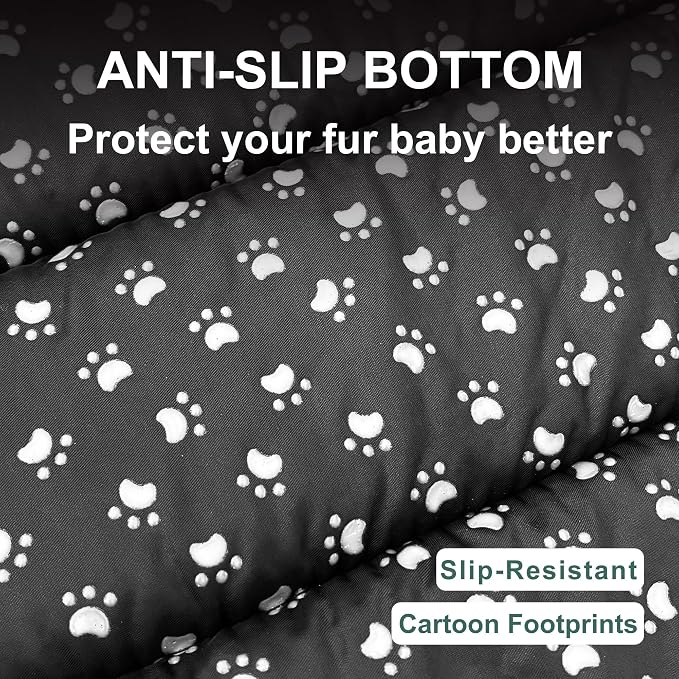 Dog Bed Mat, Reversible Dog Crate Pad with Washable Kennel Mat and Soft Foam, Flat Pet Bed for Dogs & Cats, for Crates Carriers & Travel (Green, 28" L*16" W*1.5" Th)