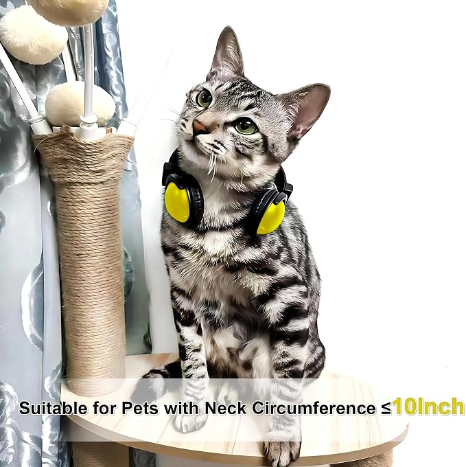 Olyre Pet Headphones for Small Dogs Cats, Adjustable Decorative Neckwear