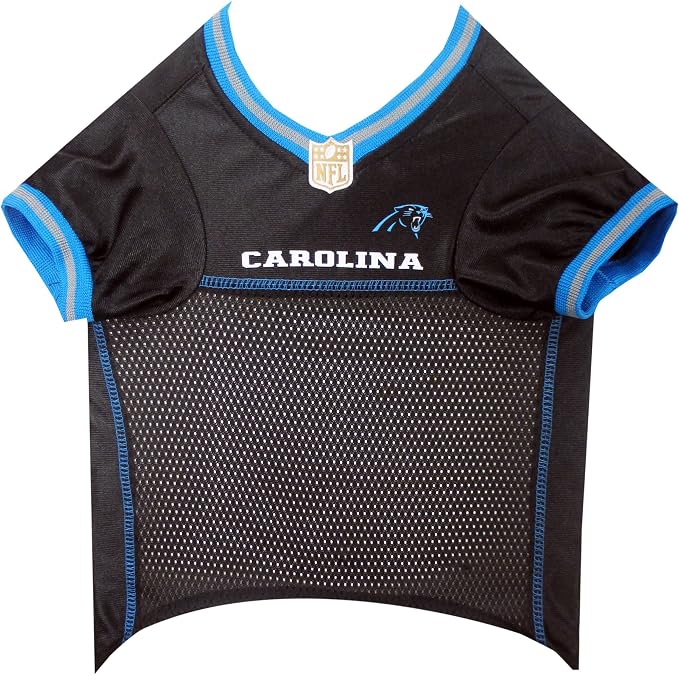 NFL CAROLINA PANTHERS DOG Jersey, Large, CAR-4006-LG