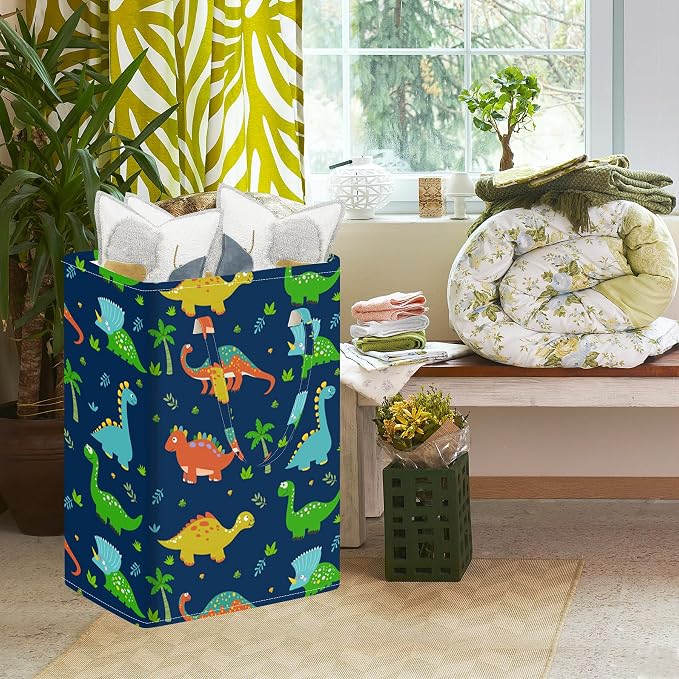 MAIZMZ Foldable Storage Basket Laundry Hamper 75L Kids Hamper Boys Nursery Bins Waterproof Toys Organizer Large Canvas for Home/Dorm/Kitchen/Pet/Office/Closet/Shelf/Room Decor Gift Baskets