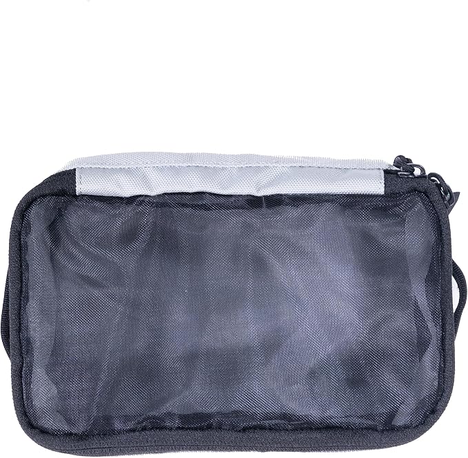 Packing Cube with Transparent Mesh Top X-small - Cool Gray