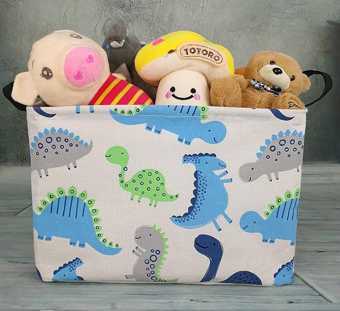 MAIZMZ Rectangular Storage Basket Collapsible Organizer Bin Waterproof Toy Box for Organizing Home/Dorm/Kitchen/Pet/Office/Closet/Shelf/Gift Baskets