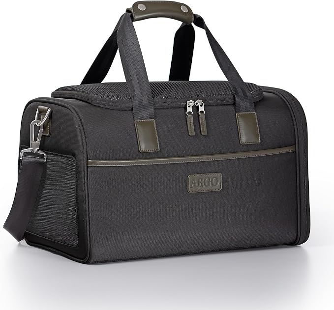 Traveler's Choice Argo Pawsport to Adventure Pet Carrier, Black