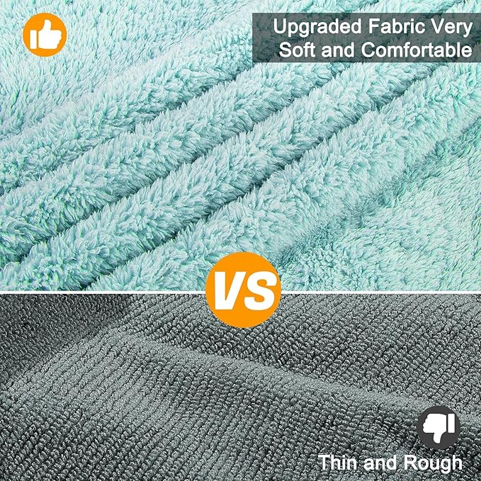 Dog Bathrobe Super Absorbent Dog Towels Large Quick Drying Robes for After Bath Soft Adjustable Warm Keeping Dogs Towel(S-XXL)