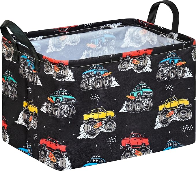 Storage Basket Home Shelf Basket Clothes Laundry Hamper | Rectangle Organizer Box Nursery Bin Gift Laundry Basket with Handles for Home