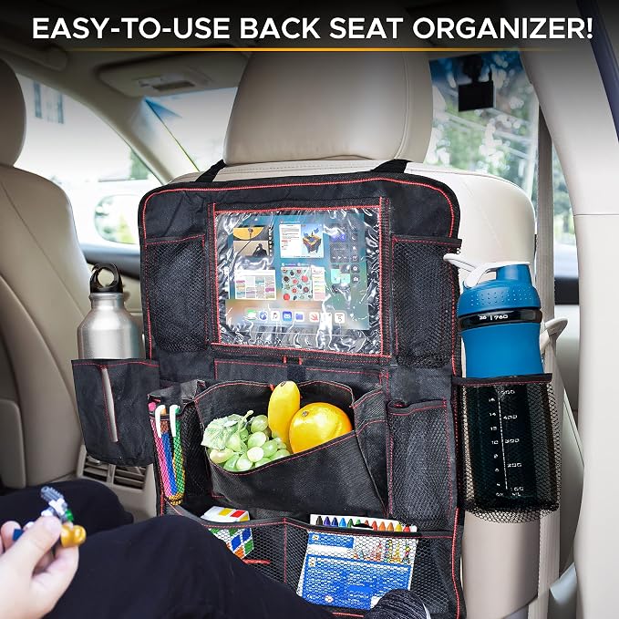 EcoNour Car Kick Mats Back Seat Protector