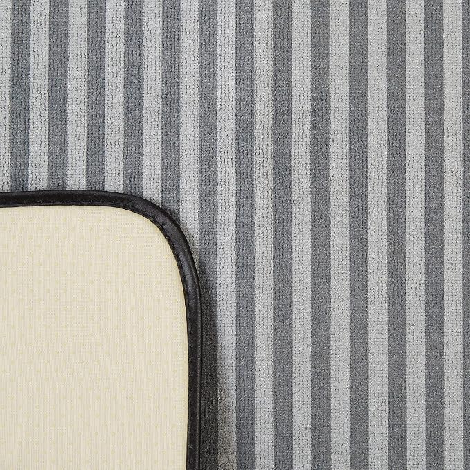 Bone Dry Striped Pet Cage Mat, XXX-Large - 32 x 51, Gray